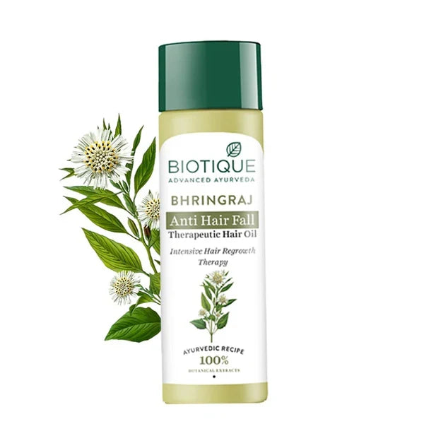 Biotique Advanced Ayurveda Bhringraj Anti Hair Fall Therapeutic Oil 120ml