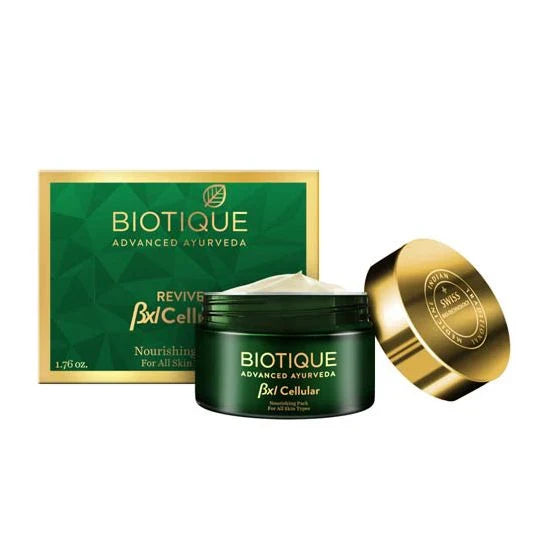 Biotique Advanced Ayurveda Revive Bxl Cellular Nourishing Face Pack 50g