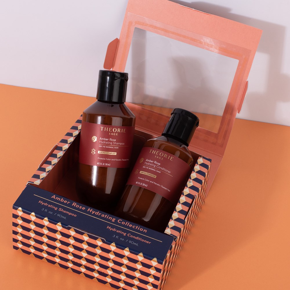 Theorie - Amber Rose Hydrating Shampoo + Conditioner Set 90ml