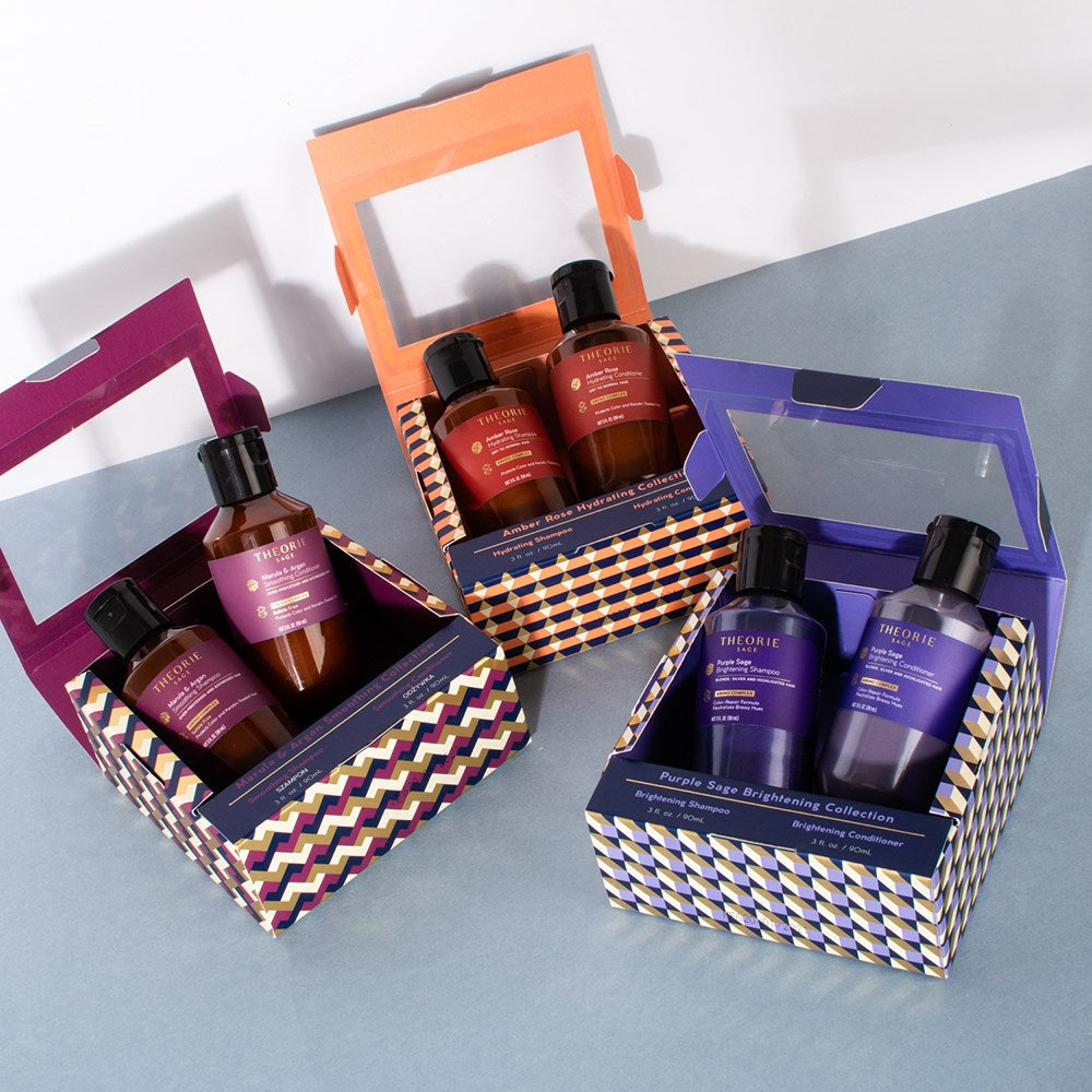 Theorie - Purple Sage Brightening Shampoo + Conditioner Set 90ml