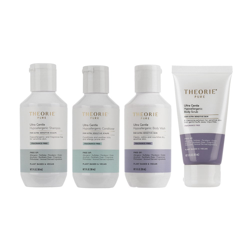 Theorie - Ultra Gentle Hypoallergenic Travel Kit 4pc