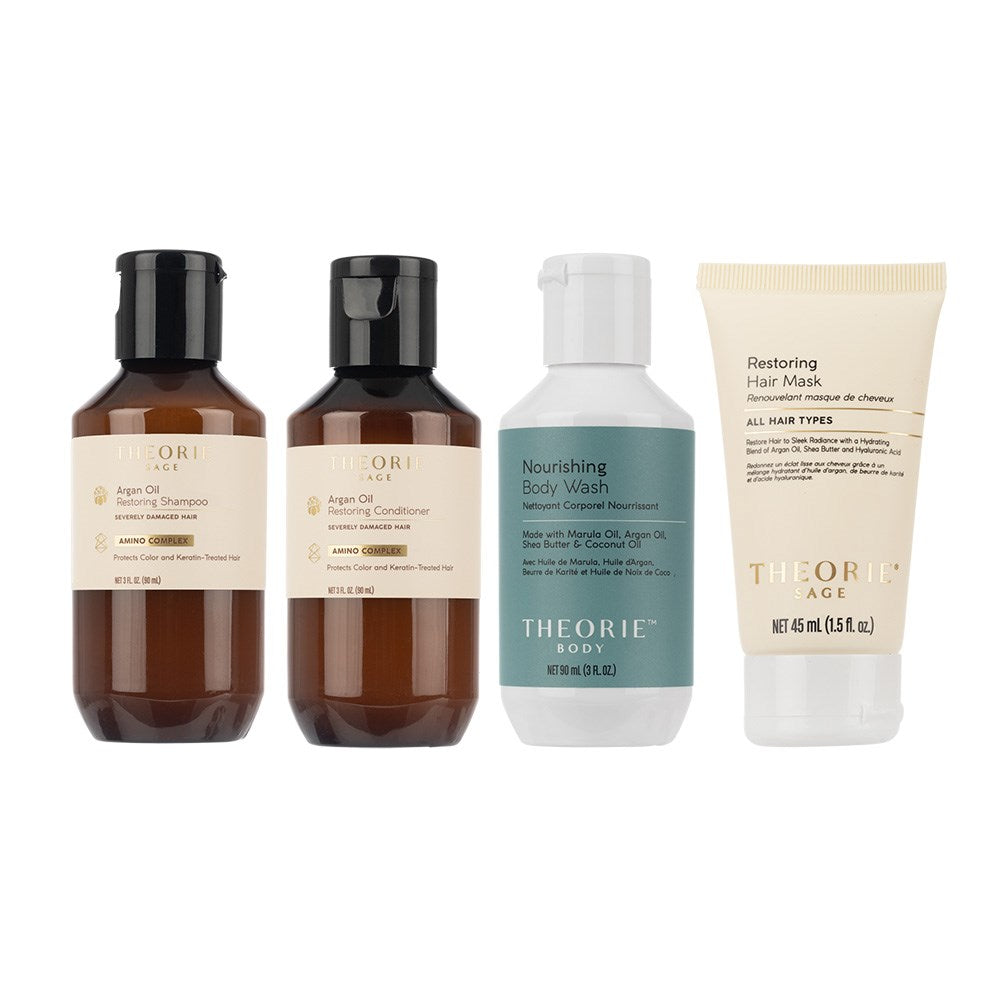 Theorie - Restoring & Nourishing Travel Kit 4pc