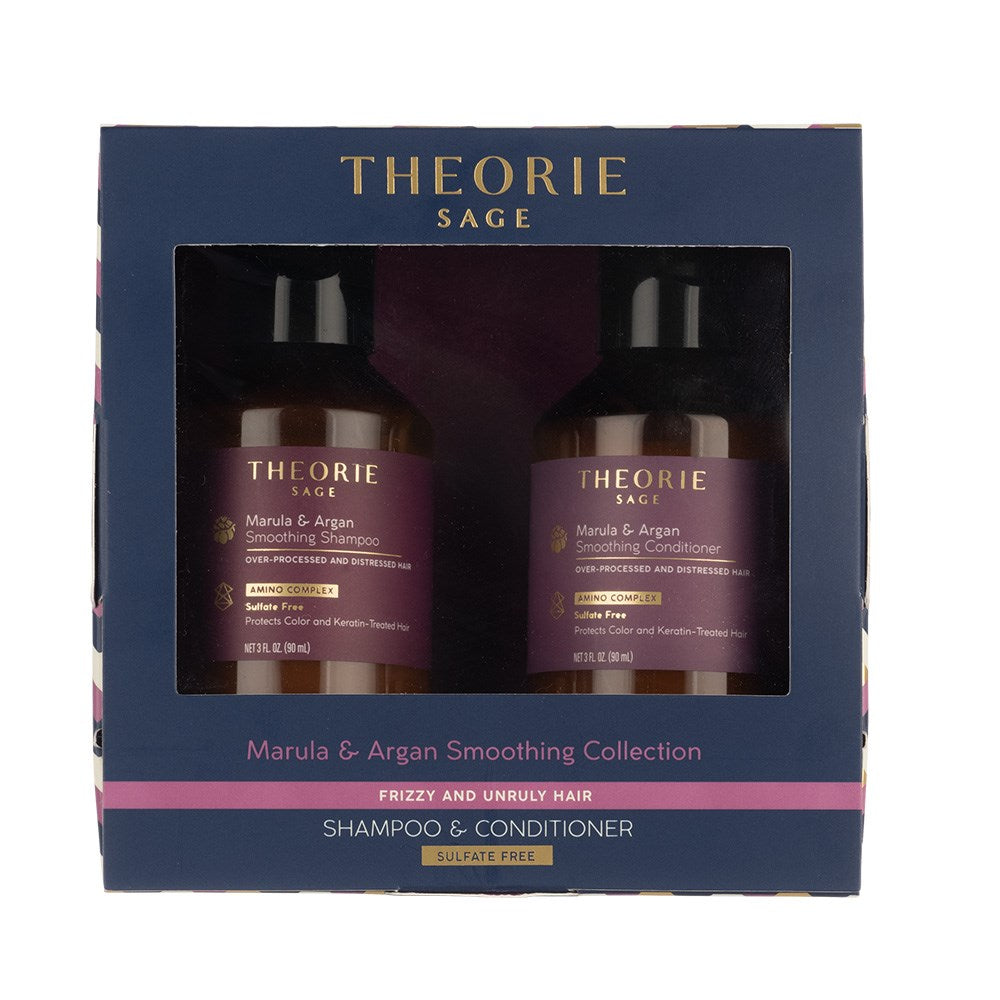 Theorie - Marula & Argan Smoothing Shampoo + Conditioner Set 90ml