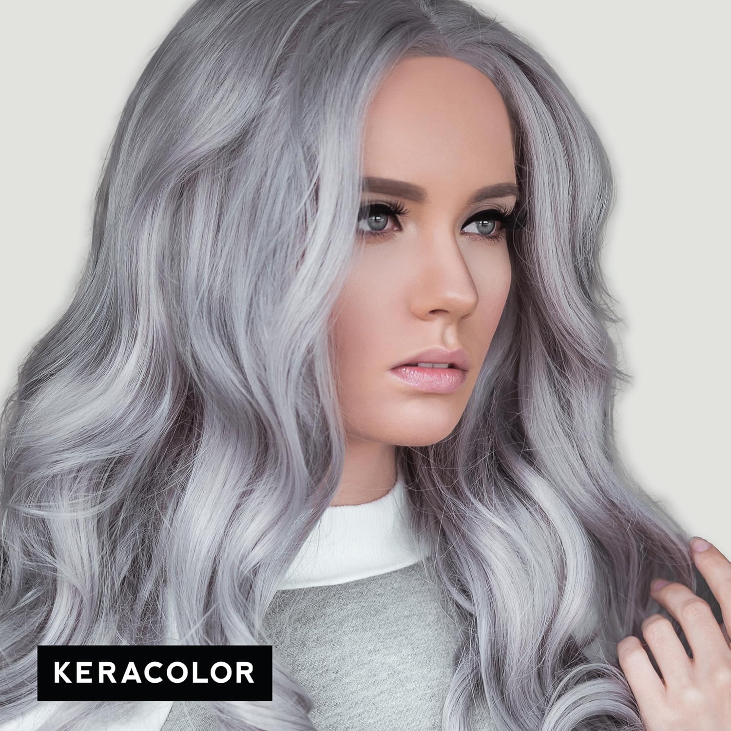 Keracolor - Color + Clenditioner Silver 1000ml