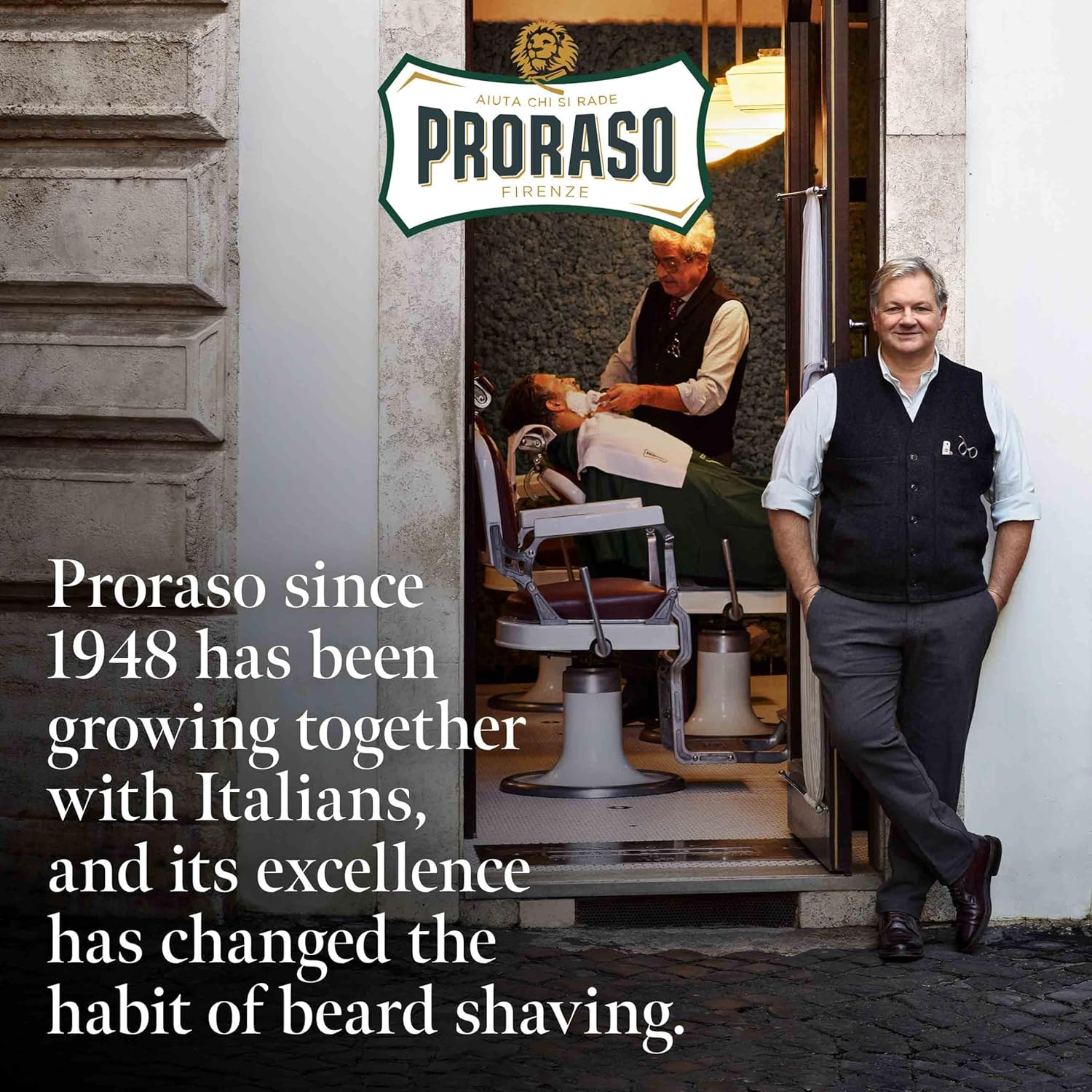 Proraso - Protective Shaving Cream Tube Blue 150ml