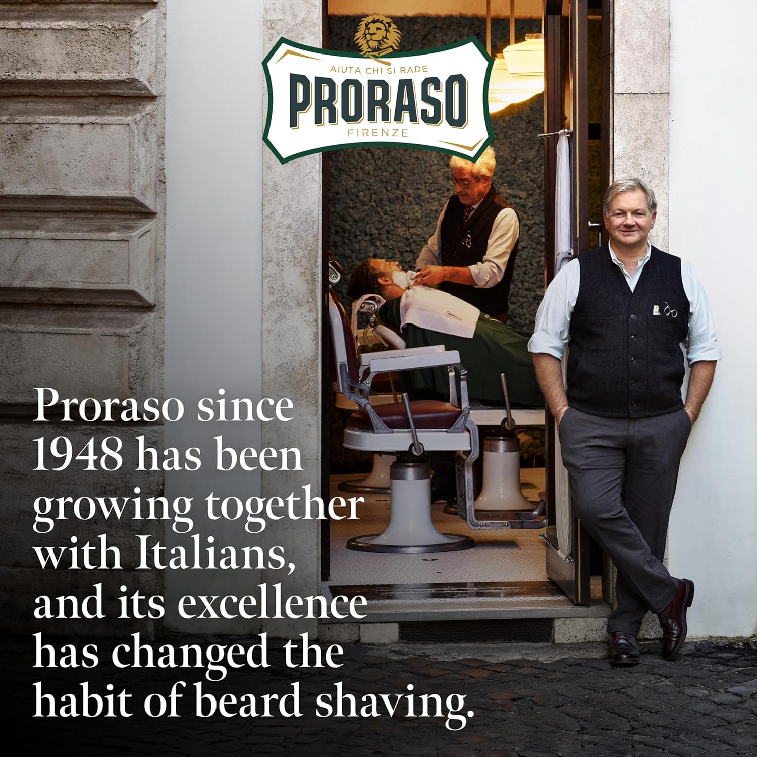 Proraso - Professional Shaving Cream Tube Green 500g