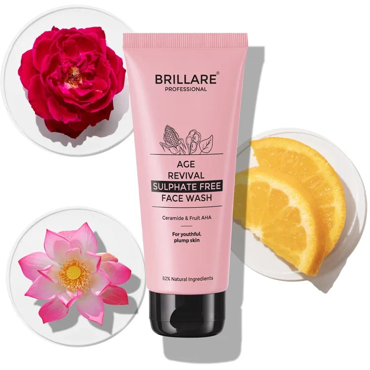 Brillare - Age Revival Face Wash For Ageing Skin 100ml - Nexus hair