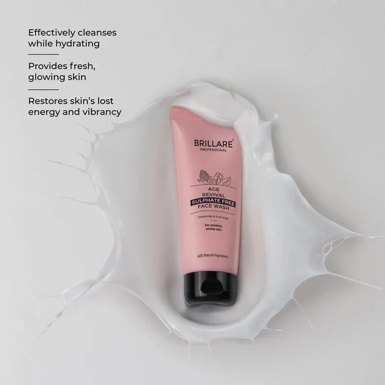 Brillare - Age Revival Face Wash For Ageing Skin 100ml - Nexus hair