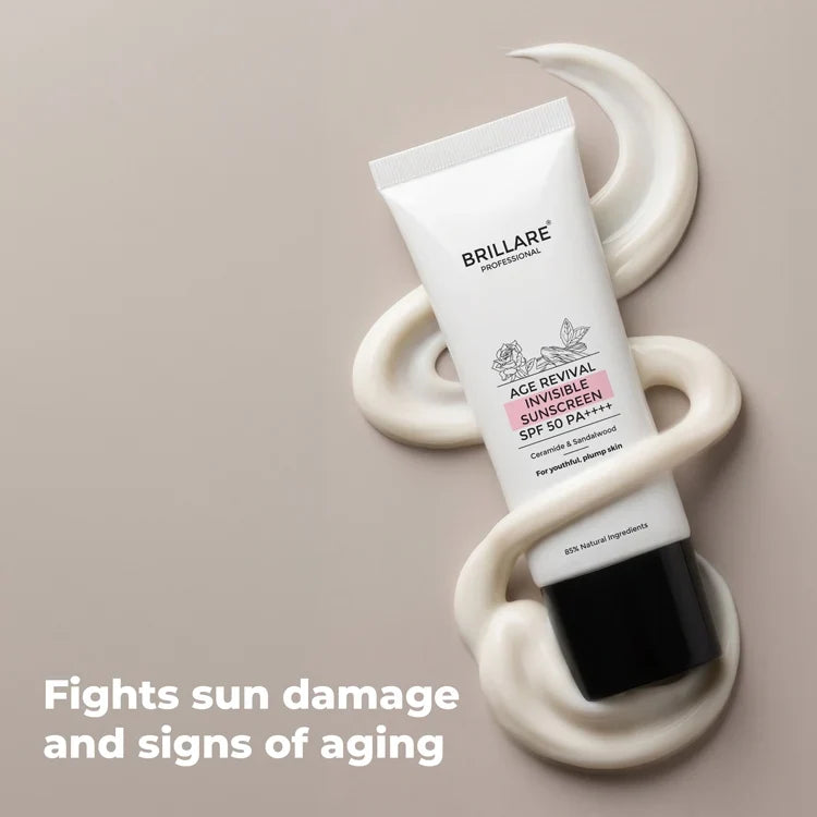 Brillare - Age Revival Invisible Sunscreen With SPF50 50g - Nexus hair