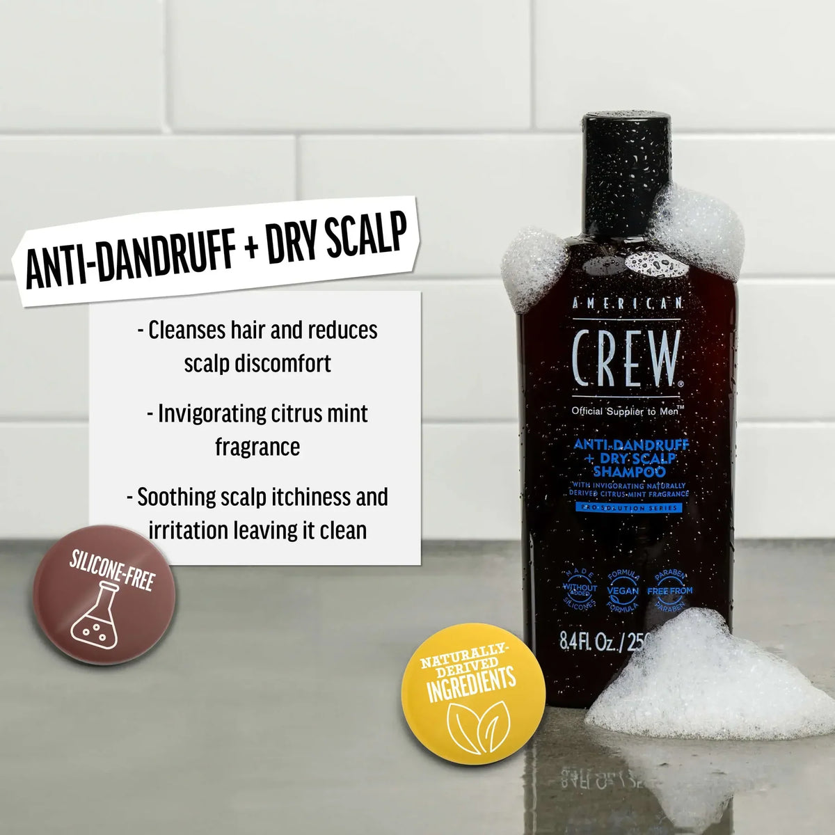 American Crew - Anti-Dandruff + Dry Scalp Shampoo 250ml