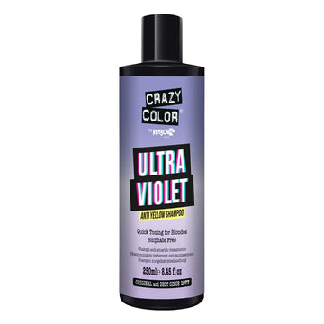 Crazy Color - ULTRAVIOLET Anti Yellow Shampoo 250ml