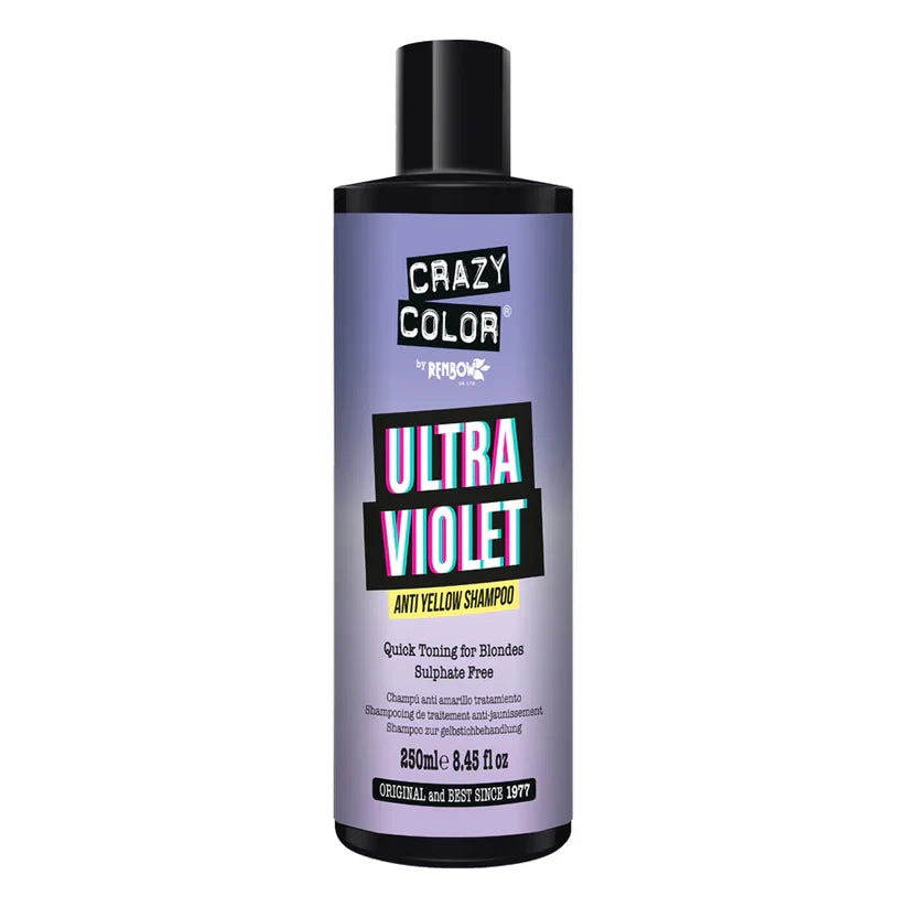 Crazy Color - ULTRAVIOLET Anti Yellow Shampoo 250ml