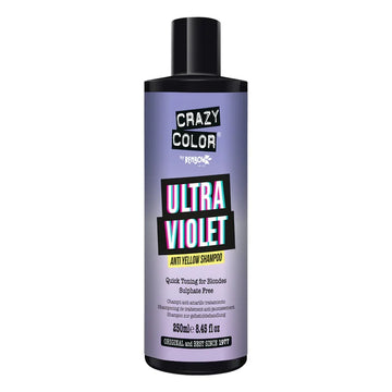 Crazy Color - ULTRAVIOLET Anti Yellow Shampoo 250ml - Nexus hair