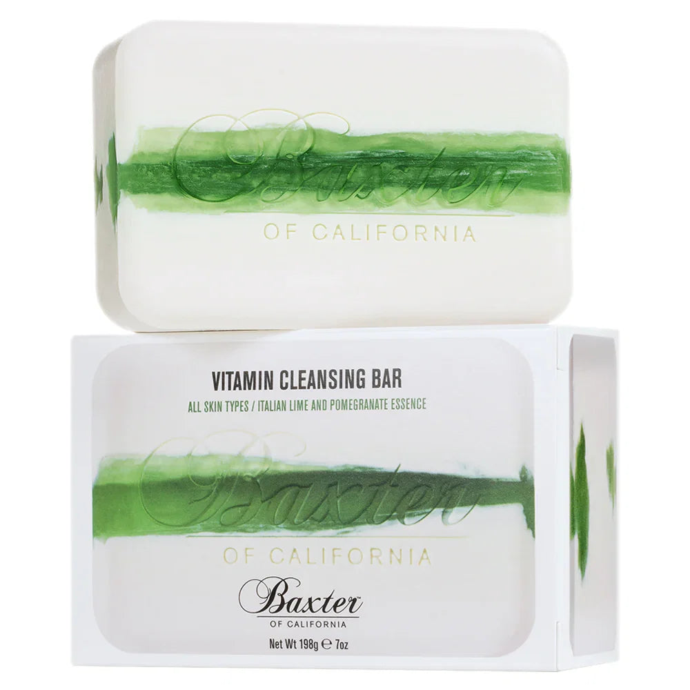 Baxter Of California - Vitamin Cleansing Bar Lime and Pomegranate 198g