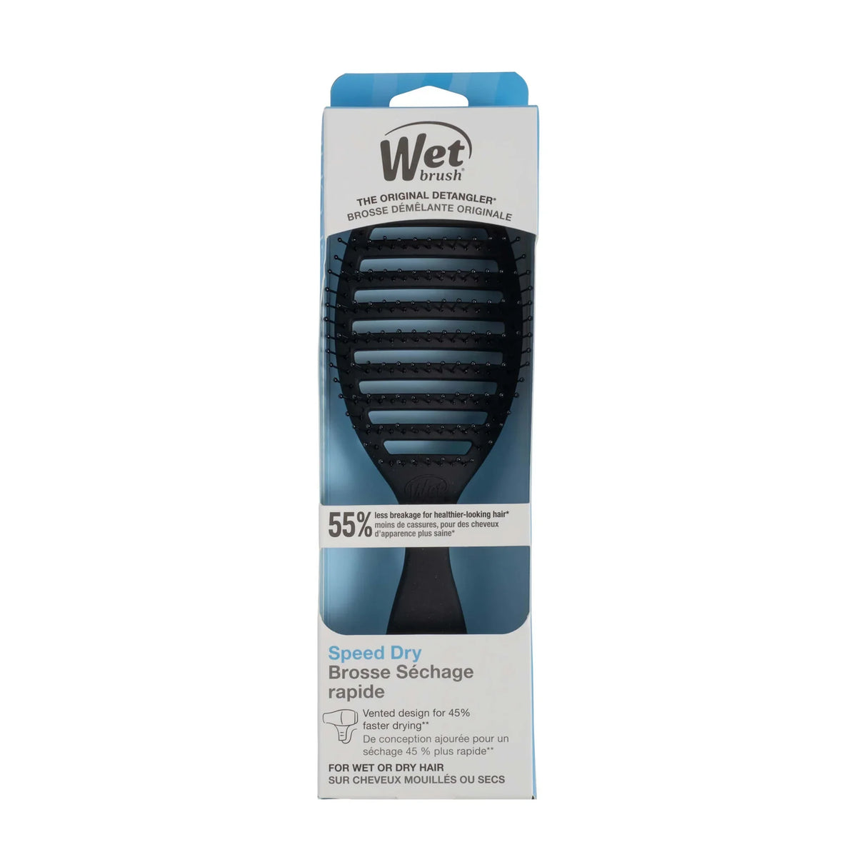 Wet Brush - Speed Dry Detangler Frost Black