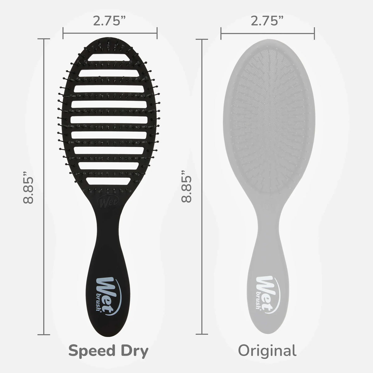 Wet Brush - Speed Dry Detangler Frost Black