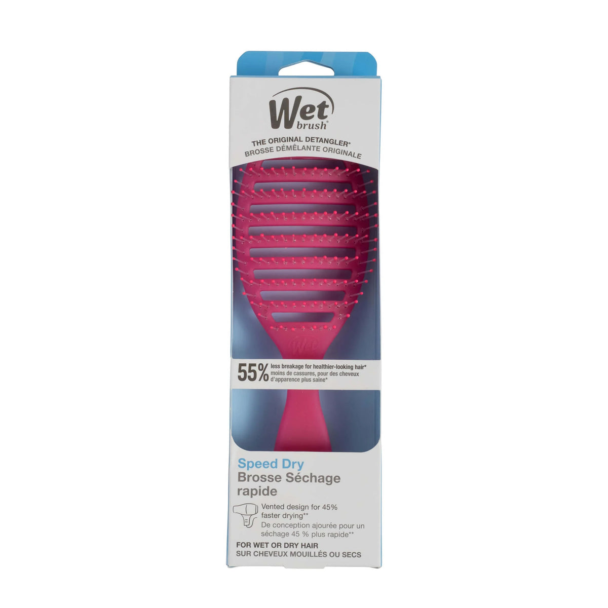 Wet Brush - Speed Dry Detangler Frost Pink
