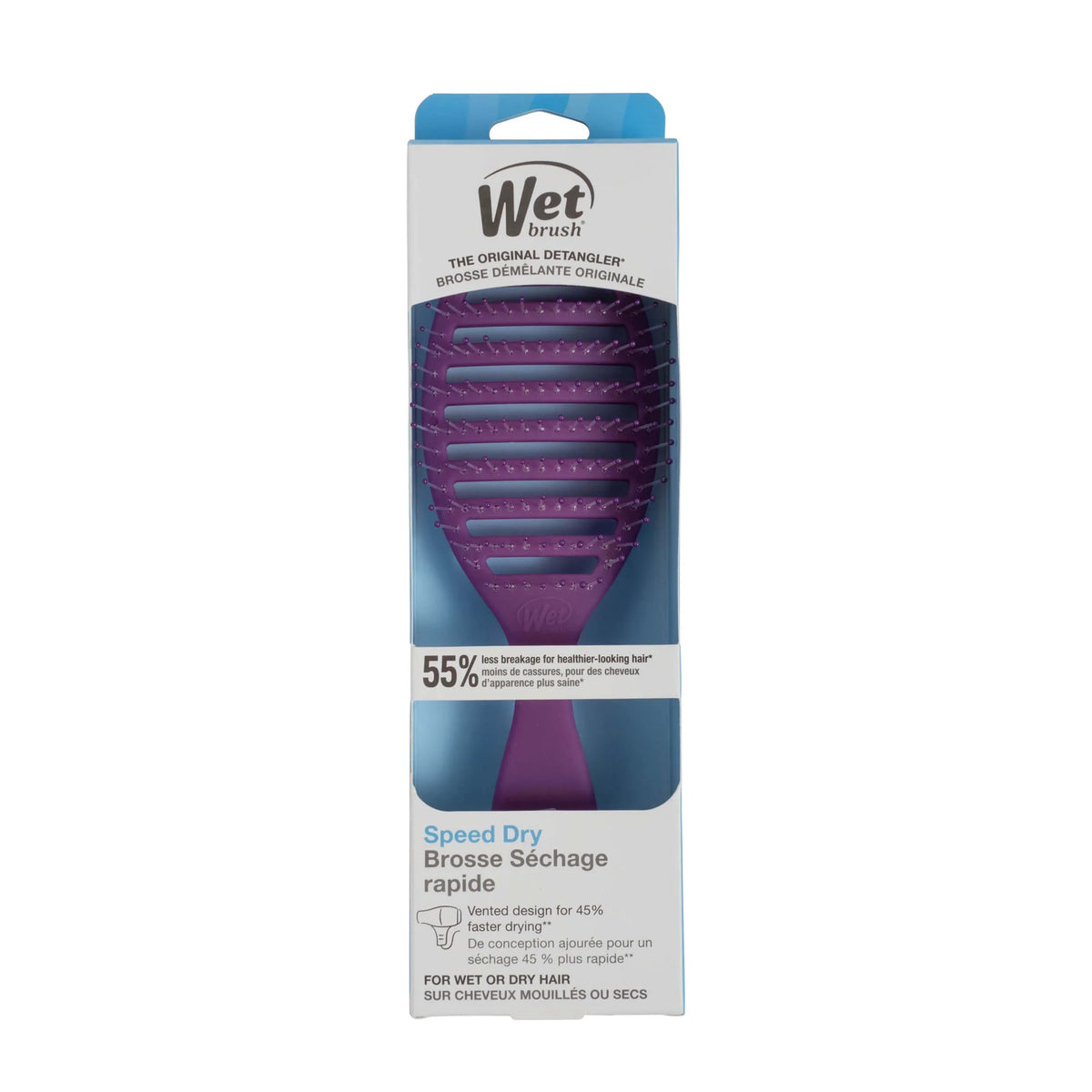 Wet Brush - Speed Dry Detangler Frost Purple