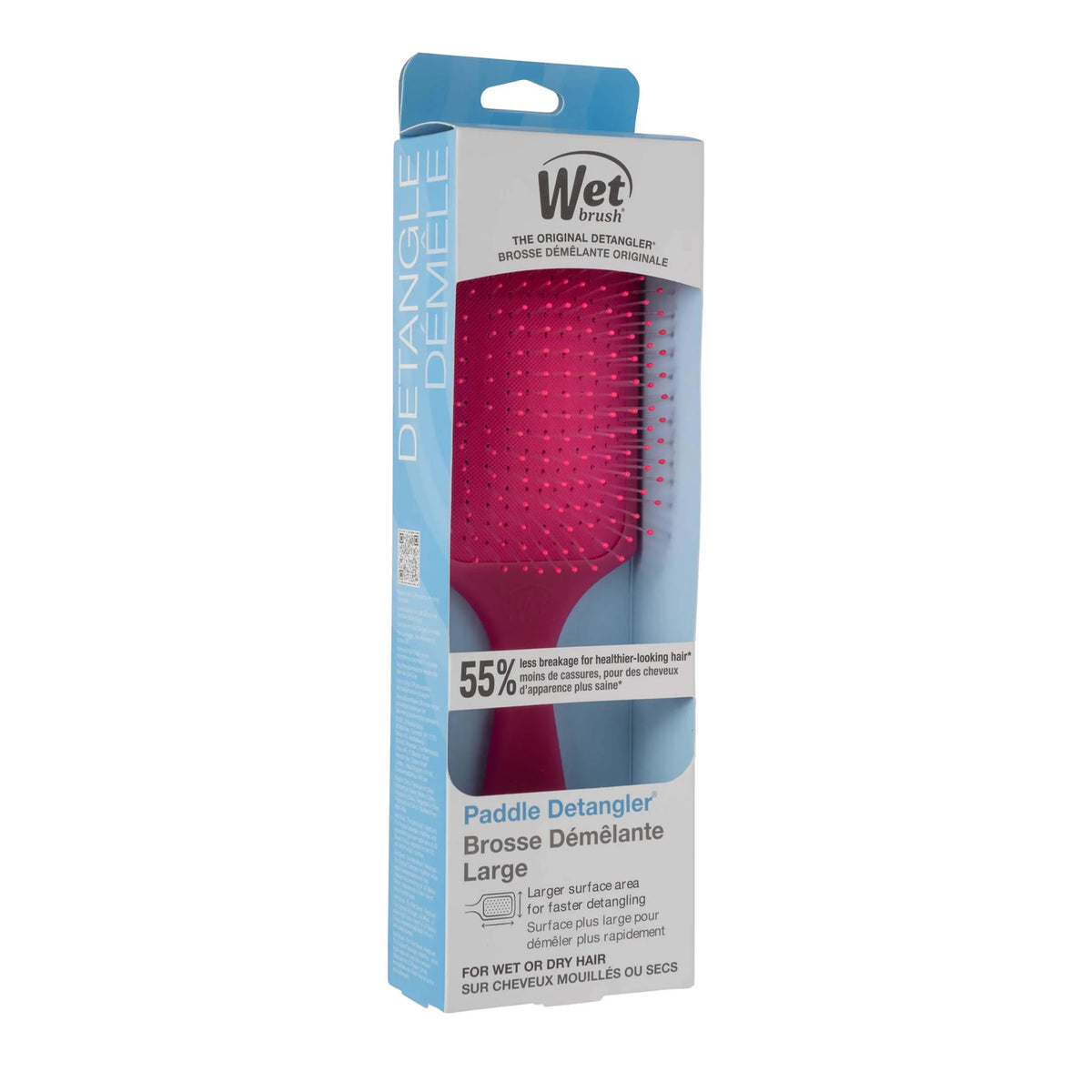 Wet Brush - Paddle Detangler Frost Pink