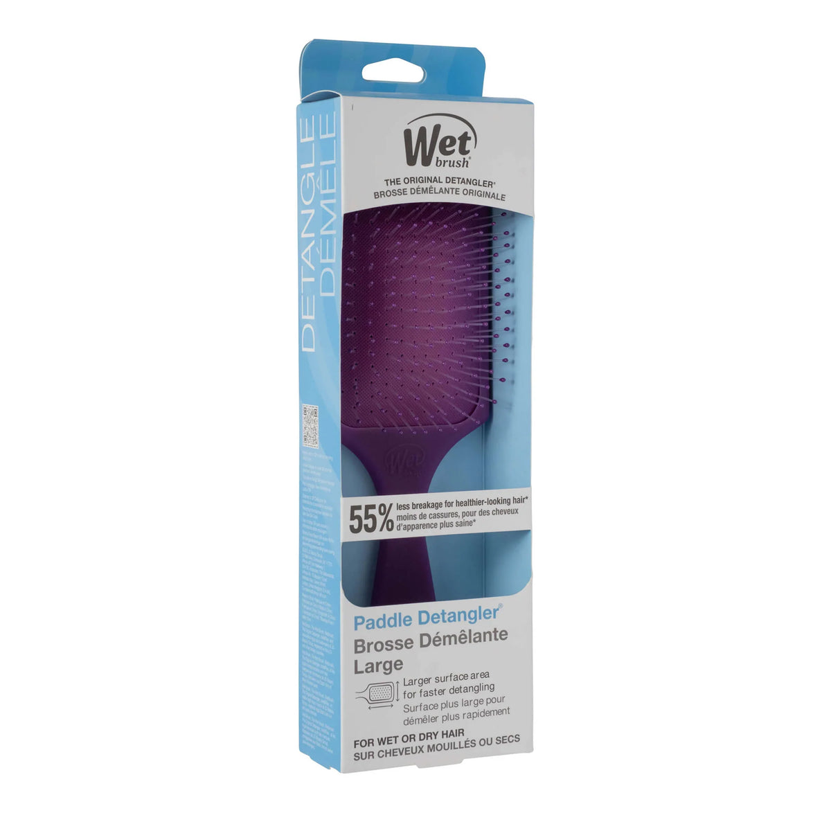 Wet Brush - Paddle Detangler Frost Purple