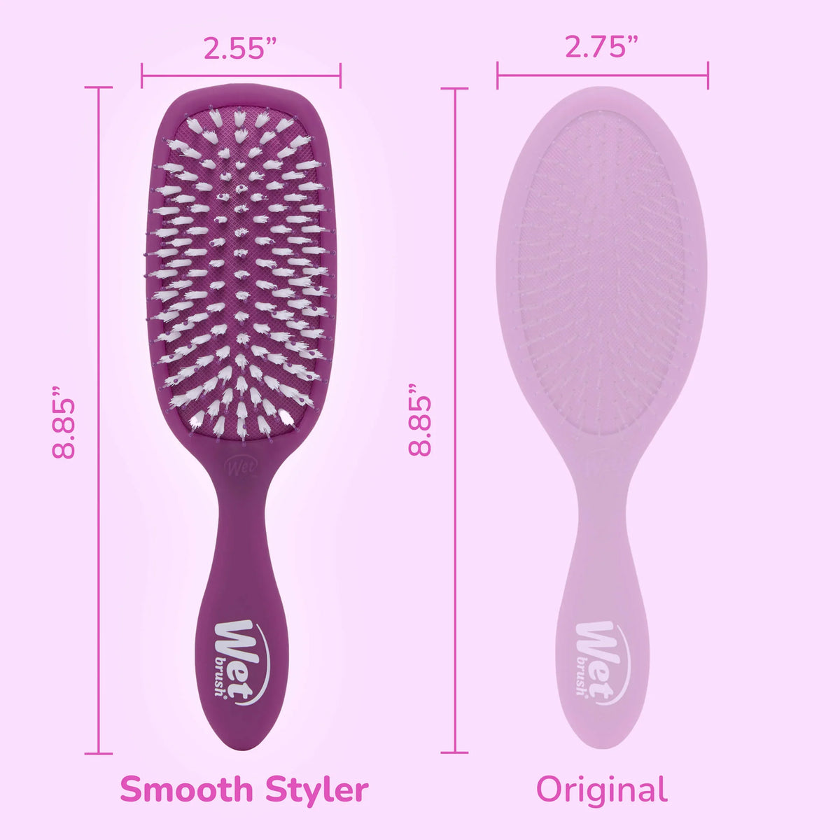 Wet Brush - Original Smooth Styler Detangler Frost Purple