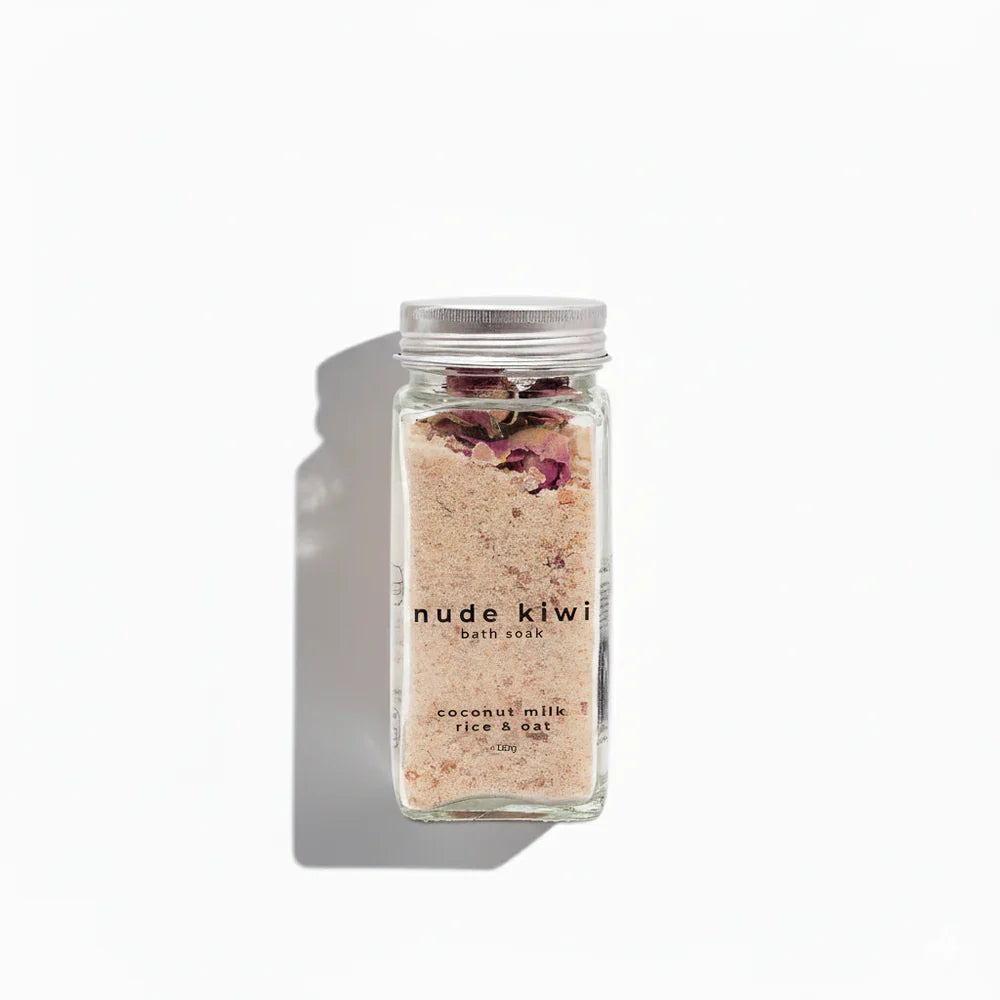 Nude Kiwi - Bath Soak Coconut Milk, Rice & Oat 120g