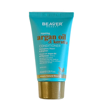 Beaver - Argan & Keratin Conditioner 40ml