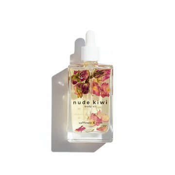 Nude Kiwi - Body Oil Safflower & Rose 120ml