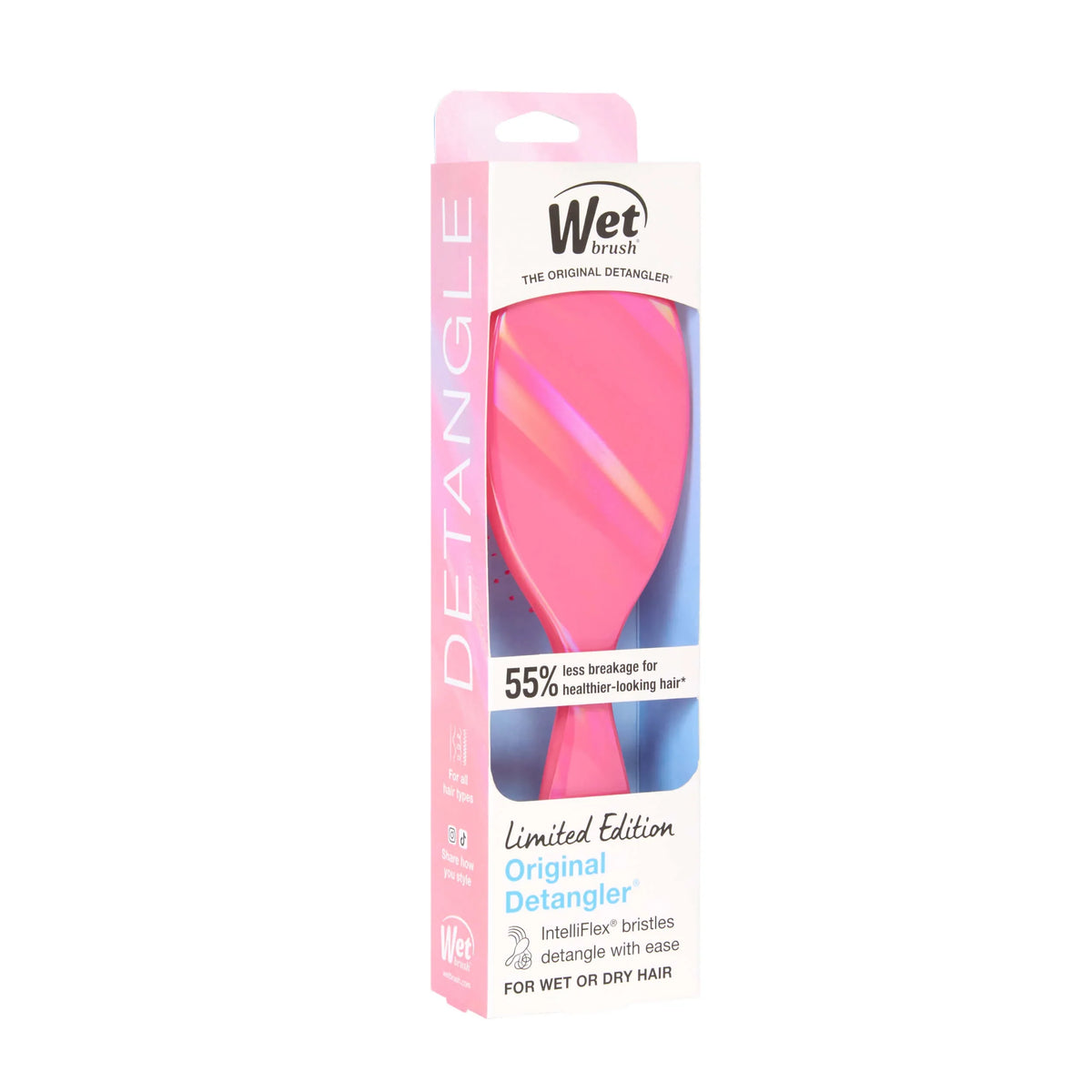 Wet Brush - Prismatic Glow Detangler Pink