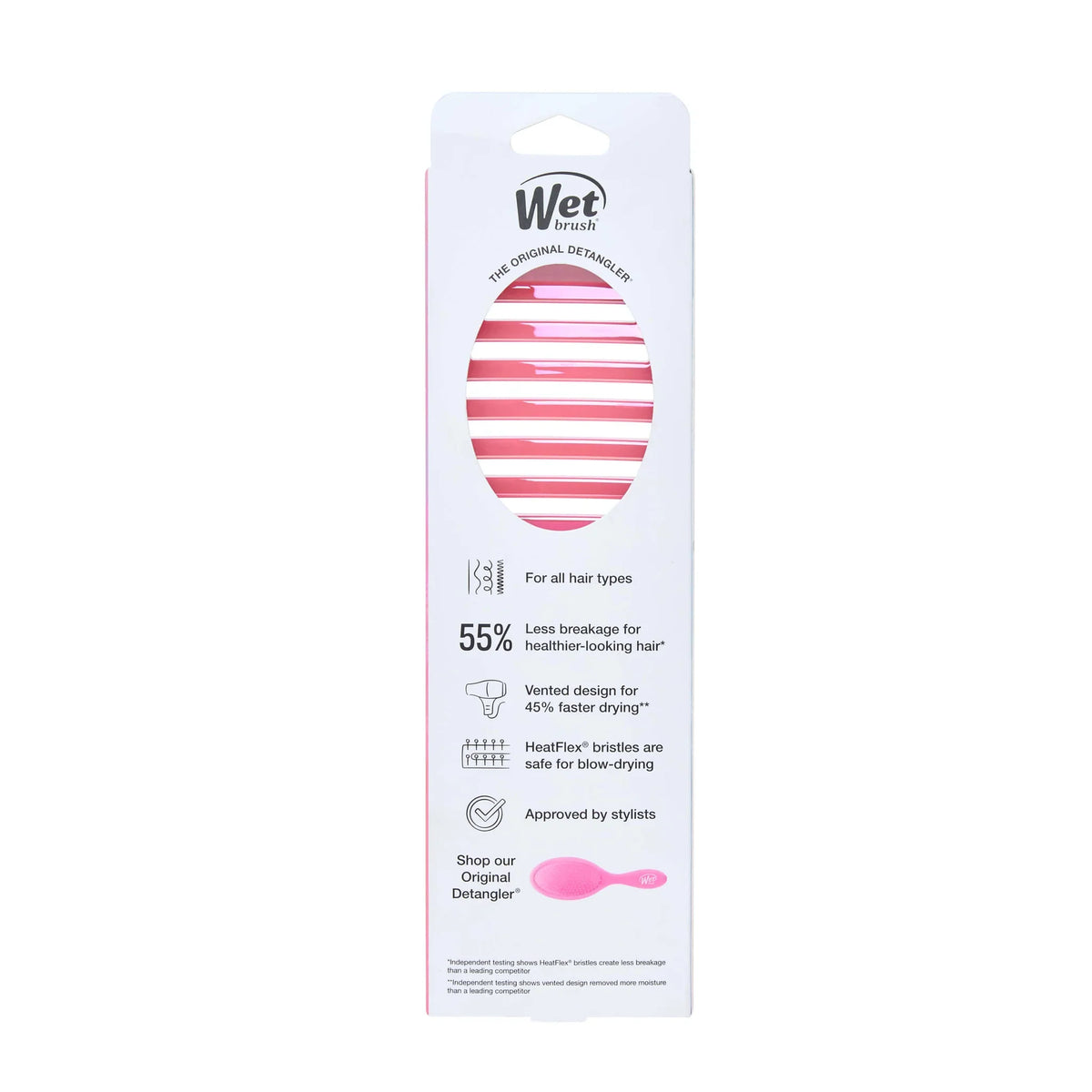 Wet Brush - Speed Dry Detangler Prismatic Glow Pink