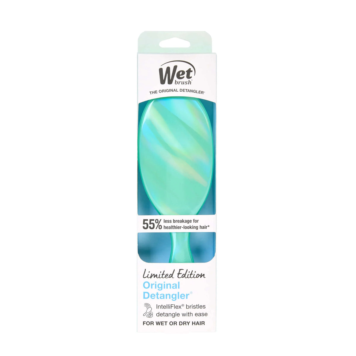 Wet Brush - Prismatic Glow Detangler Green