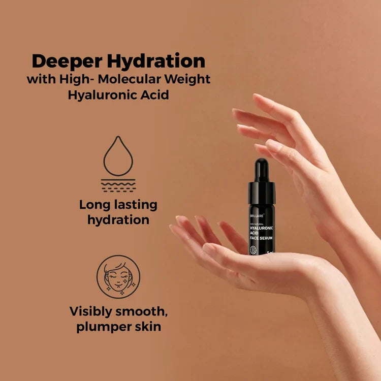 Brillare - Mini Hyaluronic Acid Face Serum For Youthful Skin 5ml - Nexus hair
