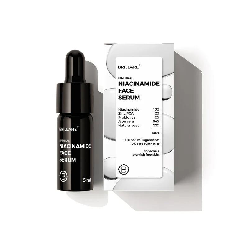 Brillare - Mini Niacinamide Face Serum For Smooth, Glowing Skin 5ml - Nexus hair