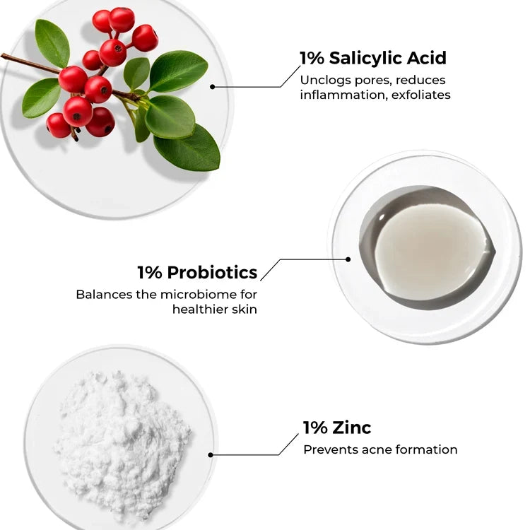 Brillare - Mini Salicylic Acid Liquid Moisturiser For Oily, Acne Prone Skin 10ml - Nexus hair