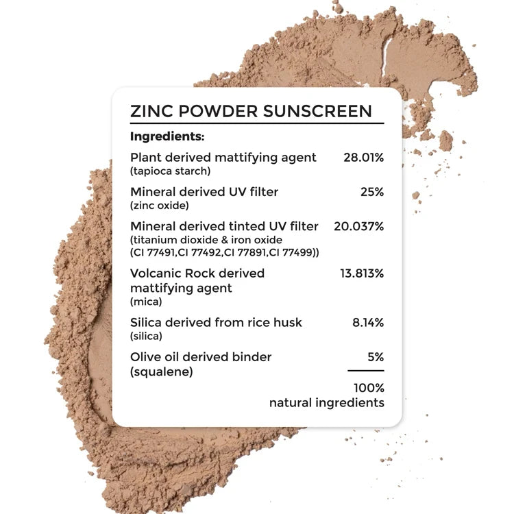 Brillare - Zinc Powder Sunscreen SPF50 Bronze 4g - Nexus hair