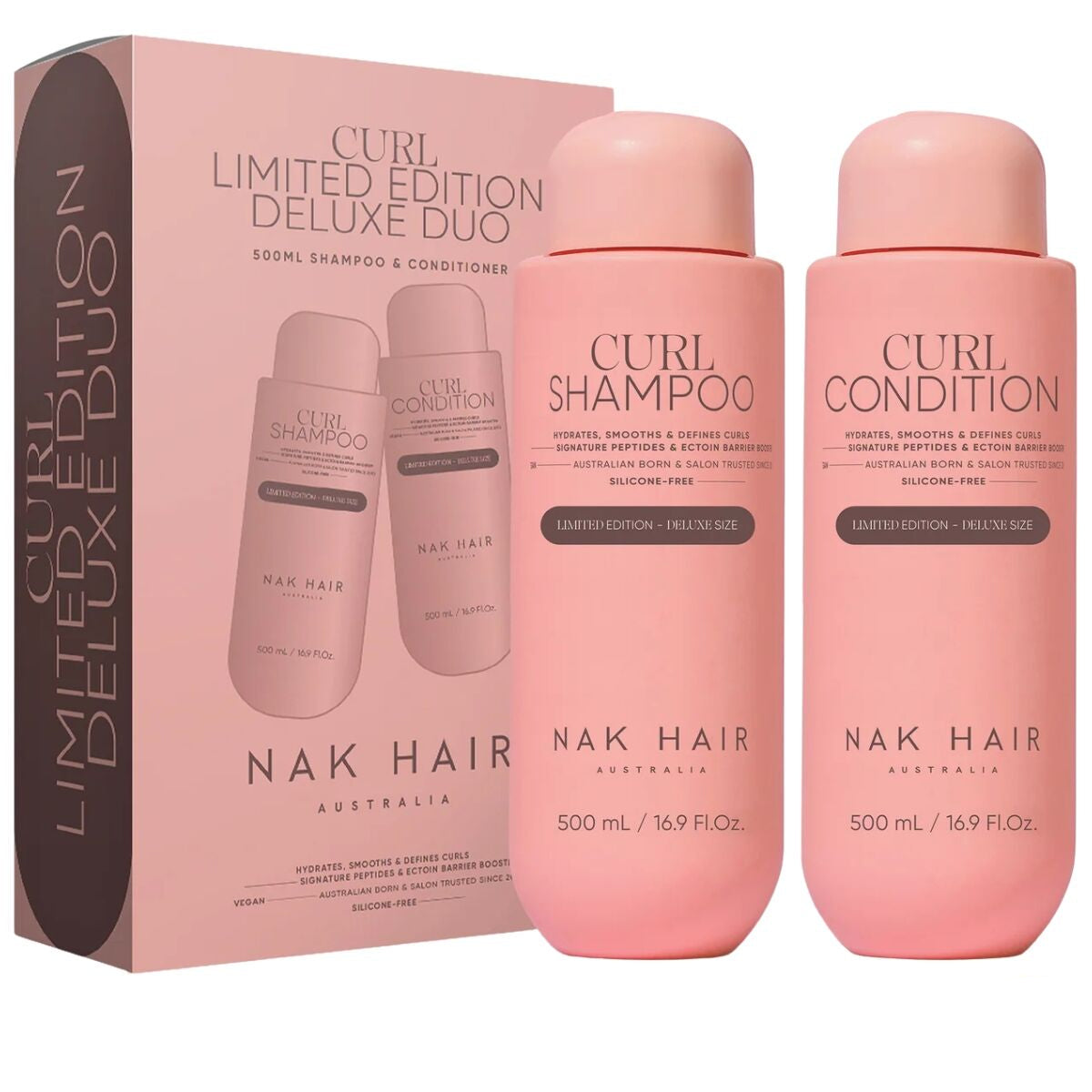 Nak Hair - Signature Curl 500ml Duo Gift Pack