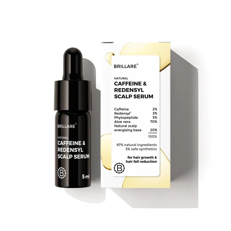 Brillare - Mini Caffeine & Redensyl Scalp Serum For Hair Growth 5ml - Nexus hair