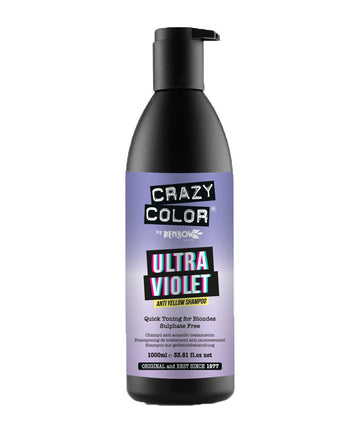 Crazy Color - ULTRAVIOLET Anti Yellow Shampoo 1000ml