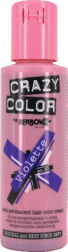Crazy Color - Semi-Permanent Hair Color Violette 100ml