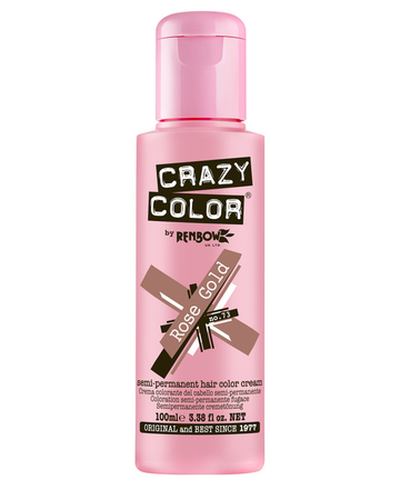 Crazy Color - Metallic Semi Permanent Hair Color Rose Gold 100ml