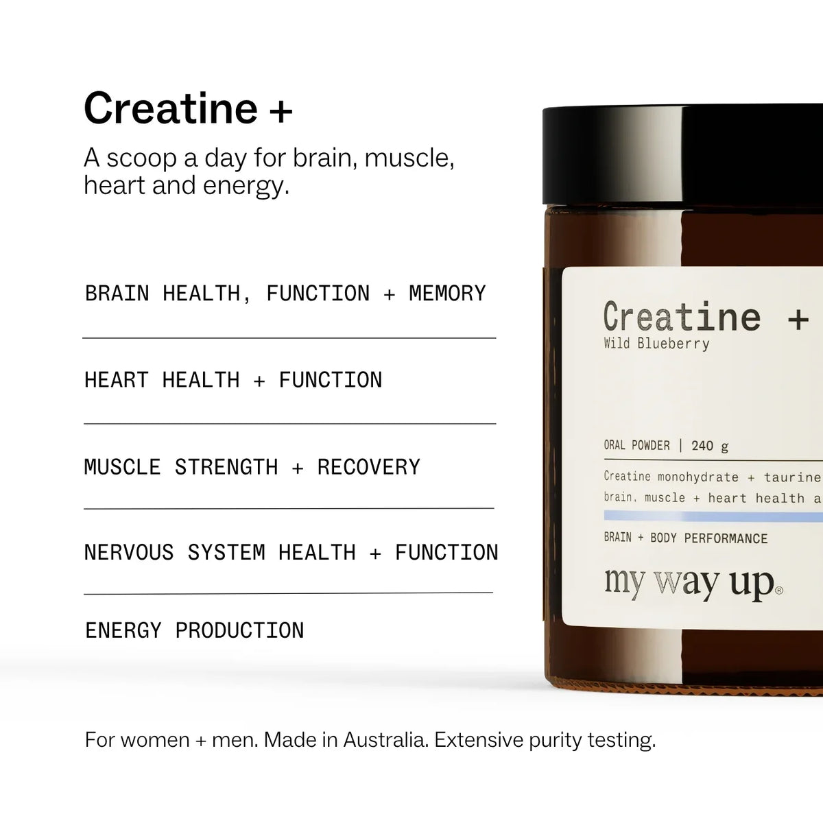 My Way Up - Creatine Plus 210g