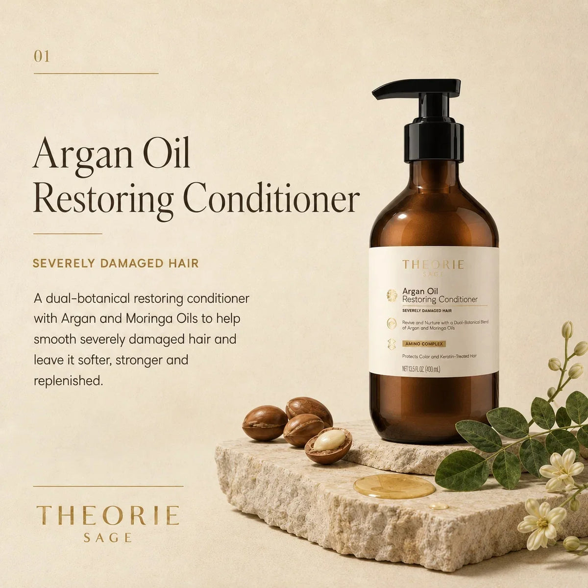 Theorie - Argan Oil Conditioner 400ml