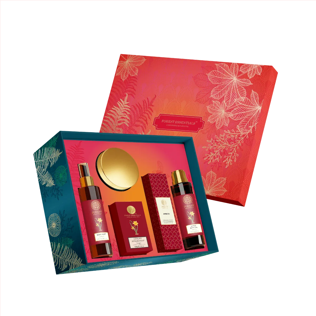 Forest Essentials - Glaze Enchanting Nargis Body Care Gift Set
