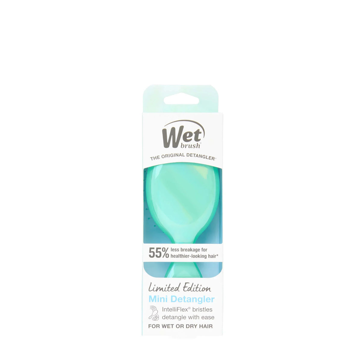 Wet Brush - Kids Mini Detangler Prismatic Glow Green