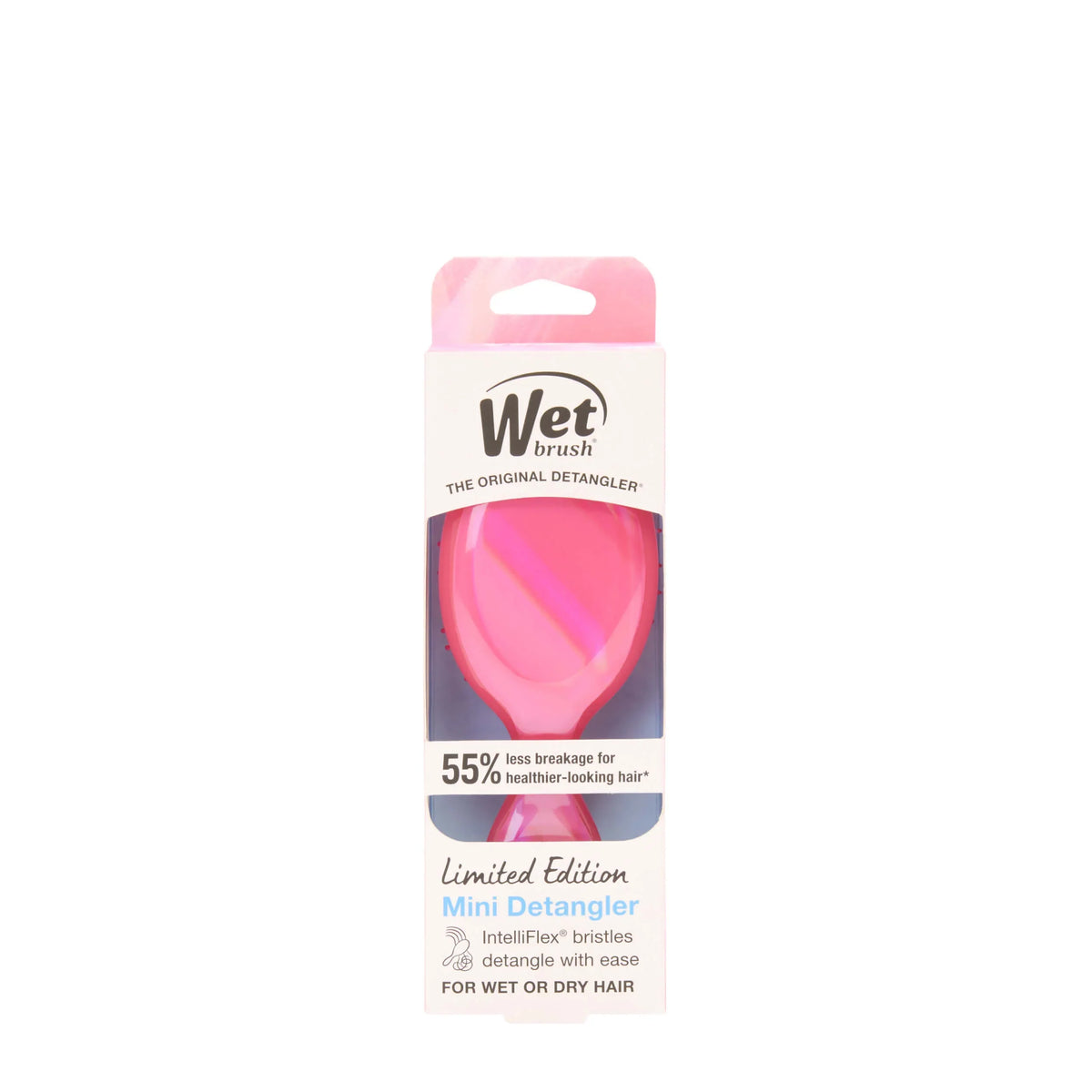 Wet Brush - Kids Mini Detangler Prismatic Glow Pink