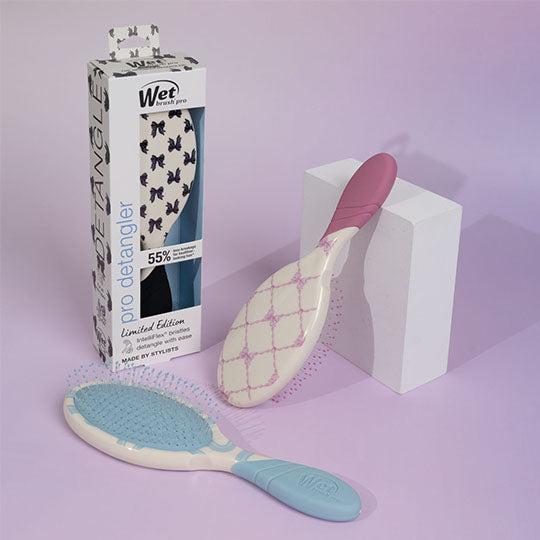 Wet Brush - Pro Bows On Bows Detangler Blue