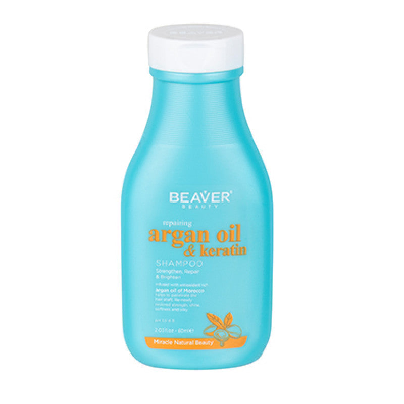 Beaver - Argan & Keratin Shampoo 60ml