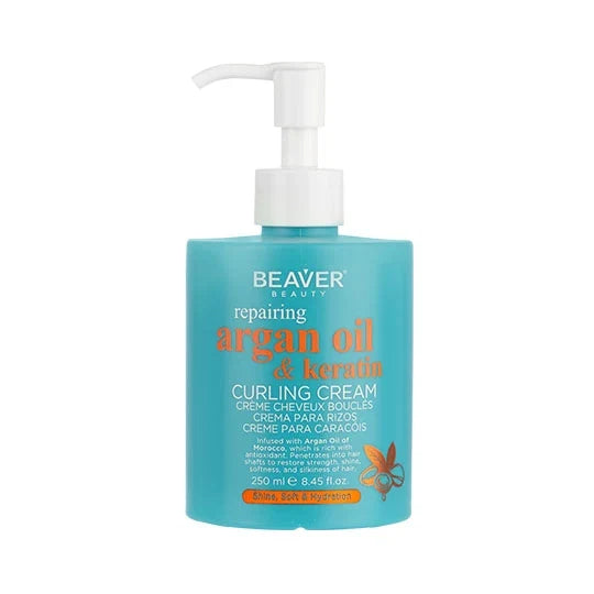 Beaver - Argan & Keratin Curling Cream 250ml