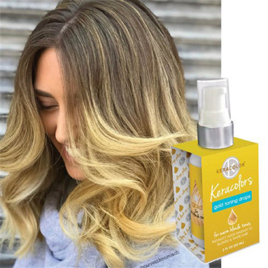 Keracolor - Gold Toning Drops 60ml