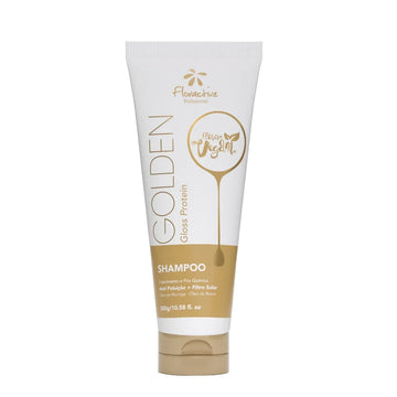 Floractive - Golden Gloss Protein Home Care Treatment Shampoo 300ml